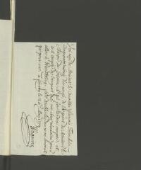 2 vues  - Wagnière, [Jean-Louis]. Reçu autographe signé de 50 louis d\'or neufs fait à François Tronchin.- Ferney, 26 mai 1779 (ouvre la visionneuse)