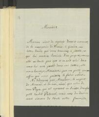 4 vues Wagnière, M[arie]-Catherine. Lettre autographe signée à [François] Tronchin, aux Délices.- Ferney, 14 août 1782