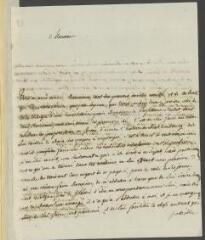 4 vues Mecklembourg[-Schwerin, [Louise] de Saxe-Gotha, duchesse de. Lettre autographe signée [à Jacob Tronchin].- [Début 1787]