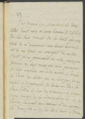 4 vues [Grimm, Friedrich Melchior von]. Lettre autographe non signée [à Jean-Armand Tronchin].- Paris [id est Mayence], 16 juillet 1788