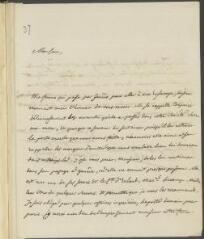 4 vues Epinay, [Louis-Joseph] Lalive d'. Lettre autographe signée [à François Tronchin].- Fribourg, 16 juillet 1786