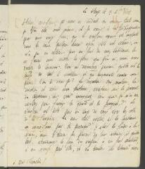 6 vues  - Gallitzin, Dimitri [Alexéievitch]. Lettre autographe signée à [François] Tronchin. - La Haye, 4 décembre 1771 (ouvre la visionneuse)
