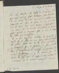 2 vues  - Gallitzin, Dimitri [Alexéievitch]. Lettre autographe signée à [François] Tronchin.- La Haye, 8 janvier 1772 (ouvre la visionneuse)