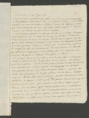 8 vues  - Diderot, [Denis]. Lettre autographe signée à [François] Tronchin, aux Délices.- Paris, 17 juillet 1772 (taxe et marque postales) (ouvre la visionneuse)