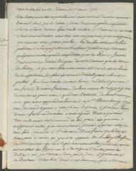 4 vues  - [Tronchin, François]. Copie non autographe, non signée d\'une lettre à [Denis] Diderot.- 1er août 1772 (ouvre la visionneuse)