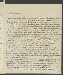 4 vues Falconet, [Etienne]. Lettre autographe signée à [François] Tronchin, aux Délices.- Saint-Pétersbourg, 24 novembre 1775 vieux style [= 5 décembre 1775]