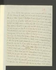 4 vues [Grimm, Friedrich Melchior]. Lettre autographe non signée [à François Tronchin].- Paris, 27 août 1787