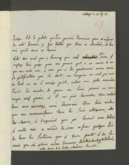 5 vues Wurtemberg, Dorothée de Brandebourg-Schwedt, duchesse de. Lettre autographe signée à [François] Tronchin, aux Délices.- 