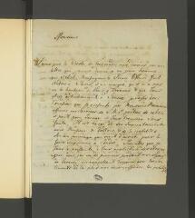 6 vues Hoffmann [Karl Christoph]. Lettre autographe signée à [François] Tronchin, à Genève.- Berlin, 15 février 1775 (avec enveloppe)