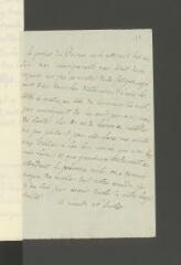 4 vues  - [Grimm, Friedrich Melchior]. Lettre autographe non signée à [François] Tronchin, aux Délices.- Lundi 26 juillet [1784] (ouvre la visionneuse)