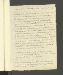 4 vues  - [Tronchin, François]. Copie autographe non signée d\'une lettre au baron Louis de [id est Ludwig von] Wreich, à Paris.- 27 août 1784 (ouvre la visionneuse)