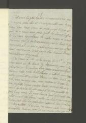 4 vues  - [Grimm, Friedrich Melchior]. Lettre autographe non signée [à François Tronchin].- Paris, 8 mai 1785 (ouvre la visionneuse)
