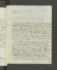4 vues  - Chuard [Gabriel David]. Lettre autographe signée [à François Tronchin].- Payerne 11 février 1788 (ouvre la visionneuse)