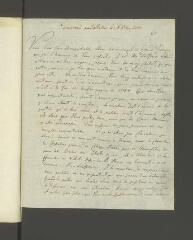 4 vues  - Hoffmann [Karl Christoph]. Lettre autographe signée à [François] \'Tronchin des Délices\', à Genève.- Dieskau près de Halle, 8 octobre 1788 (taxes et annotation postales) (ouvre la visionneuse)