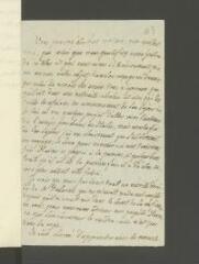 4 vues  - [Grimm, Friedrich Melchior]. Lettre autographe non signée [à François Tronchin].- Paris, 4 mai 1789 (ouvre la visionneuse)