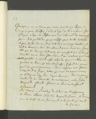 4 vues  - [Hoffmann, Karl Christoph]. Lettre non signée à [François] \'Tronchin des Délices, à Genève.- [Début novembre 1790] (taxe et marque postales) (ouvre la visionneuse)