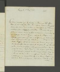 4 vues  - Hoffmann [Karl Christoph]. Lettre autographe signée [à François Tronchin].- Leipzig, 8 mai 1794 (ouvre la visionneuse)