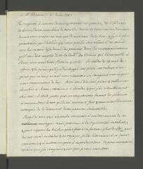4 vues  - [Tronchin, François]. Copie autographe non signée d\'une lettre à [Pierre-Michel] Hennin.- 21 juin 1787 (ouvre la visionneuse)