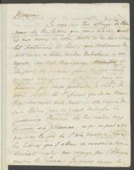 4 vues  - Garrick, David. Lettre autographe signée [à François Tronchin].- Rome, 7 avril 1764 (ouvre la visionneuse)