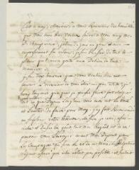 4 vues  - Boissieu, [Jean-Jacques] de. Lettre autographe signée [à François Tronchin].- Lyon, 8 août [id est septembre] 1787 (ouvre la visionneuse)