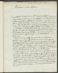 4 vues  - Vernet, [Joseph]. Lettre autographe signée à [François] Tronchin aux Délices.- Paris, 31 juillet 1782 (ouvre la visionneuse)