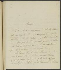 4 vues S[ain]t-Ours, J[ean-]P[ierre]. Lettre autographe signée [à François Tronchin].- Paris, 14 septembre 1780
