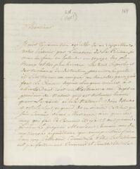 4 vues Devigneux, [Jérôme]. Lettre autographe signée à [François] Tronchin, à Genève.- Mannheim, 10 décembre 178[3] (taxes postales)