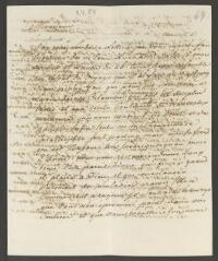 4 vues Devigneux, [Jérôme]. Lettre autographe signée [à François Tronchin].- Mannheim, 4 avril 1784