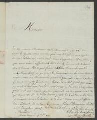 4 vues Heurteur, J[oseph]. Lettre autographe signée à [François] Tronchin, aux Délices, près Genève.- Chambéry, 1er septembre 1777 (taxes postales)