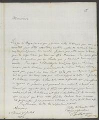4 vues Beltzmeyer, [Johann Jacob]. Lettre autographe signée à [François] Tronchin, aux Délices, près Genève.- Berne, 9 juillet 1772 (taxe postale)