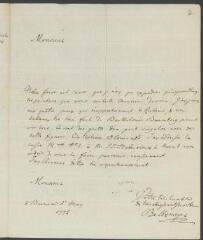 4 vues Beltzmeyer, [Johann Jacob]. Lettre autographe signée à [François] Tronchin, aux Délices, près Genève.- Berne, 5 mai 1772 (taxe postale)