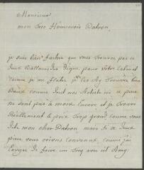4 vues Funck, S[igmund] Em[anuel]. Lettre autographe signée à [François] Tronchin, aux Délices, à Genève.- Berne, 31 juillet 1778 (taxe postale)