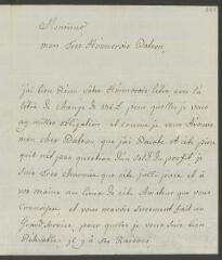 4 vues  - Funck, S[igmund] Em[anuel]. Lettre autographe signée [à François Tronchin].- Berne, 3 décembre 1778 (taxe postale) (ouvre la visionneuse)