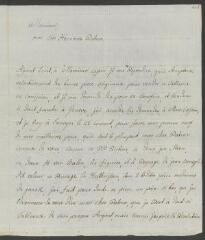 4 vues Funck, S[igmund] Em[anuel]. Lettre autographe signée [à François Tronchin].- Berne, 29 février 1780 (taxe postale)