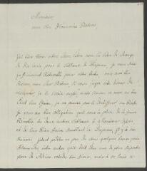 4 vues  - Funck, S[igmund] Em[anuel]. Lettre autographe signée à [François] Tronchin, aux Délices, à Genève.- Berne, 29 juin 1780 (taxe postale) (ouvre la visionneuse)