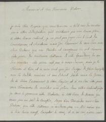 4 vues  - Funck, S[igmund] Em[anuel]. Lettre autographe signée [à François Tronchin].- Berne, 23 novembre 1780 (taxe postale) (ouvre la visionneuse)