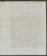 4 vues Charcot. Lettre autographe signée [à François Tronchin].- Roanne, 15 décembre 1786