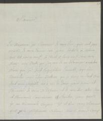 4 vues Funck, S[igmund] Em[anuel]. Lettre autographe signée [à François Tronchin].- Berne, 8 février 1774 (taxe postale)