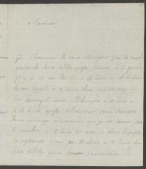 4 vues  - Funck, S[igmund] Em[anuel]. Lettre autographe signée [à François Tronchin].- Berne, 17 juin 1774 (taxe postale) (ouvre la visionneuse)