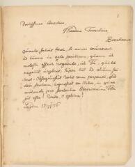 2 vues  - Boerhaave, H[ermann]. Lettre autographe signée à Théodore Tronchin, à Amsterdam.- Leyde, 16 août 1735 (en latin, l\'adresse en français) (ouvre la visionneuse)