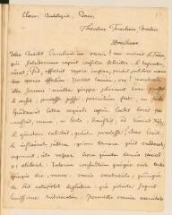 4 vues  - Boerhaave, H[ermann]. Lettre autographe signée à Théodore Tronchin, à Amsterdam.- Leyde, 3 mars 1736 (en latin) (ouvre la visionneuse)