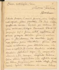 4 vues  - Boerhaave, H[ermann]. Lettre autographe signée à Théodore Tronchin.- Leyde, 14 novembre 1737 (en latin) (ouvre la visionneuse)