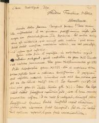 4 vues  - Boerhaave, H[ermann]. Lettre autographe signée à Théodore Tronchin.- Leyde, 9 avril 1738 (en latin) (ouvre la visionneuse)