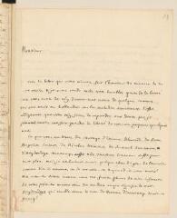 4 vues  - Astruc, [Jean]. Lettre autographe signée à [Théodore] Tronchin, à Amsterdam.- Paris, 27 septembre 1739 (ouvre la visionneuse)