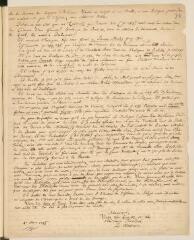 2 vues  - Massuet, P[ierre]. Lettre autographe signée [à Théodore Tronchin].- 30 mars 1745 (ouvre la visionneuse)