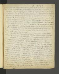 2 vues  - [Jaucourt, Louis de]. Lettre autographe non signée [à Théodore Tronchin].- 4 novembre 1743 (ouvre la visionneuse)