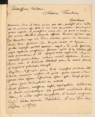 4 vues  - Boerhaave, H[ermann]. Lettre autographe signée à Théodore Tronchin.- Leyde, 18 mai 1733 (en latin) (ouvre la visionneuse)