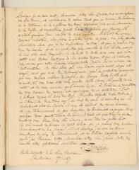 2 vues Tronchin, T[héodore]. Lettre autographe signée à son cousin le professeur [Louis] Tronchin.- Amsterdam, [vers le 15 ou 20 juillet] 1747