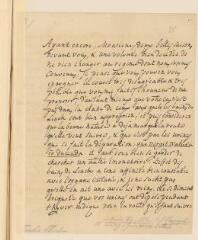 2 vues Tronchin, [Théodore]. Lettre autographe signée à un patient genevois non identifié.- 12 (récrit en surcharge sur 13) juin [1781]