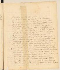 4 vues Tronchin, T[héodore]. Lettre autographe signée à son oncle [soit cousin Jean] Tronchin.- Amsterdam, 1er mars 1740 (taxes postales)